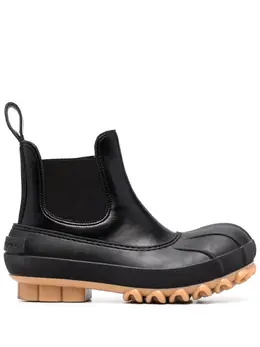 Stella McCartney: Чёрные ботинки  Duck City