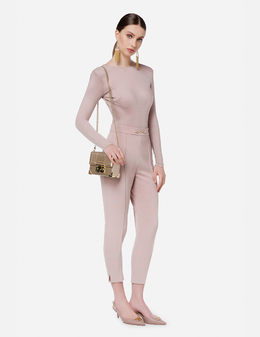 ELISABETTA FRANCHI: Розовые брюки 