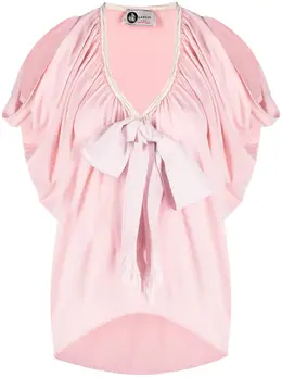LANVIN Pre-Owned: Блуза с бантом 