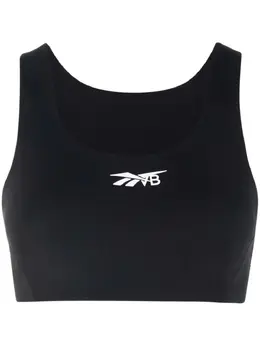 Reebok x Victoria Beckham: Чёрный бюстгальтер 