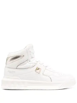 Valentino Garavani: Белые кроссовки 