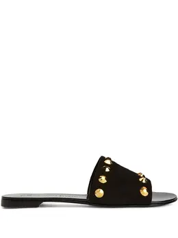 Giuseppe Zanotti: Чёрные сандалии  Shirley