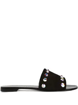 Giuseppe Zanotti: Чёрные сандалии  Shirley