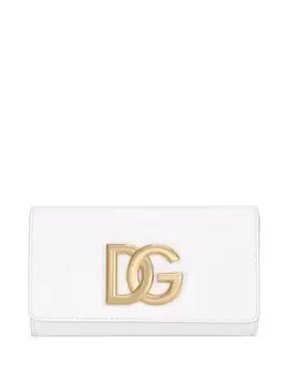 Dolce & Gabbana: Белый клатч 