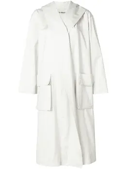 Issey Miyake Pre-Owned: Плащ с капюшоном 