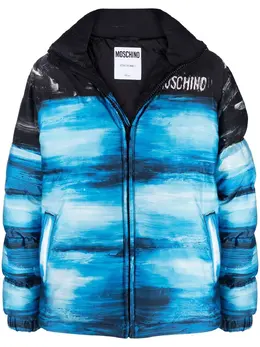 Moschino: Голубое пальто 