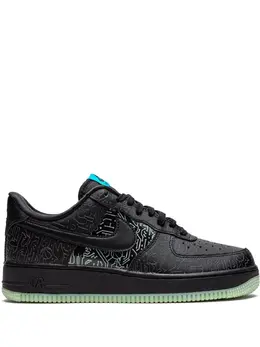 Nike: Чёрные кроссовки  Air Force 1 Low