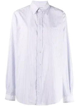 Maison Margiela: Рубашка в полоску 