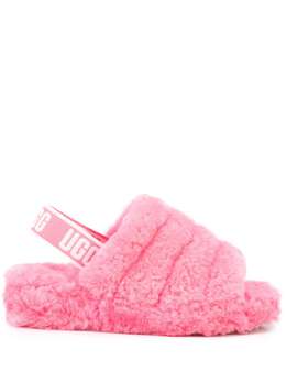 UGG: Розовые сандалии  Fluff Yeah