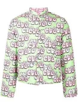 Comme Des Garçons Shirt: Куртка с принтом 