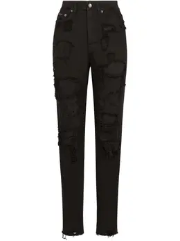Dolce & Gabbana: Рваные джинсы 