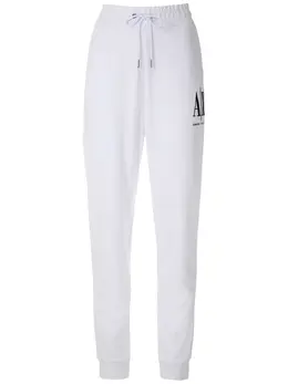 Armani Exchange: Белые брюки 