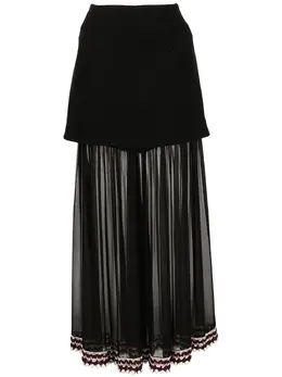 Proenza Schouler: Шифоновая юбка 