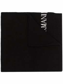 Emporio Armani: Чёрный шарф 