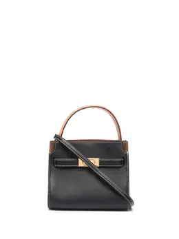 Tory Burch: Чёрная сумка  Lee Radziwill Double