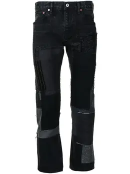 Junya Watanabe MAN: Чёрные джинсы 