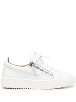 Giuseppe Zanotti: Белые кроссовки  Gail