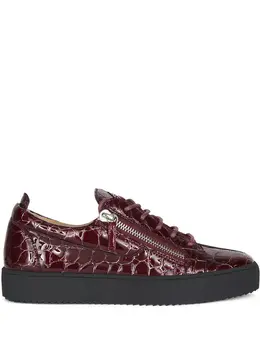 Giuseppe Zanotti: Красные кроссовки  Frankie