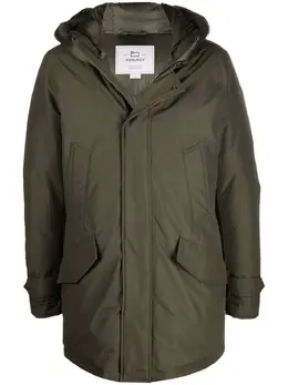 Woolrich: Пуховик  Polar с высоким воротником