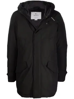 Woolrich: Пуховик  Polar с высоким воротником