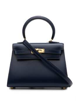 Hermès: Синяя сумка 