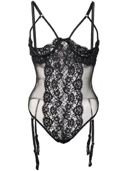 Fleur Du Mal: Чёрный боди 