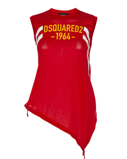 DSQUARED2: Хлопковый топ 