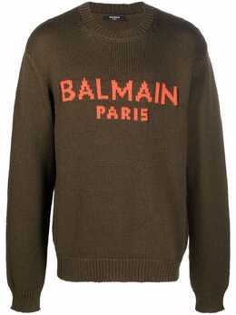 Balmain: Трикотажный свитер 