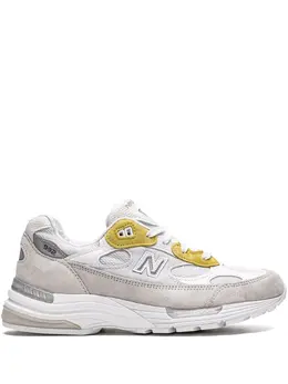 New Balance: Белые кроссовки  992