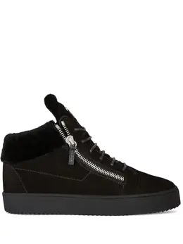 Giuseppe Zanotti: Чёрные кроссовки  Kriss