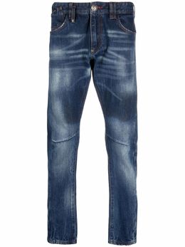 Philipp Plein: Голубые джинсы  Iconic Plein