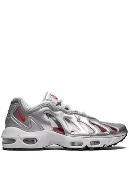 Nike: Серебристые кроссовки  Air Max 96