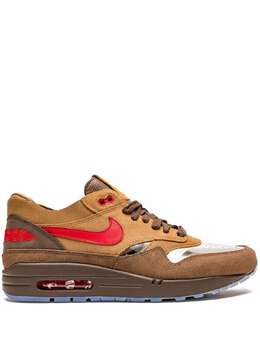 Nike: Коричневые кроссовки  Air Max 1