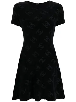 Chanel Pre-Owned: Платье с принтом 