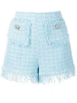Blumarine: Твидовые шорты 