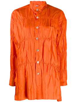 Issey Miyake Pre-Owned: Оранжевая рубашка 