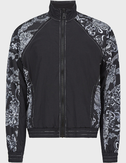 VERSACE JEANS COUTURE: Чорні куртки 