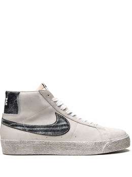 Nike: Светлые кроссовки  SB Blazer Mid