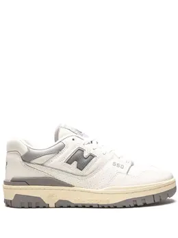 New Balance: Белые кроссовки  550