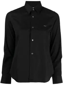 Comme Des Garçons Play: Чёрная рубашка 