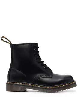 Dr. Martens: Чёрные ботинки  1460 Smooth