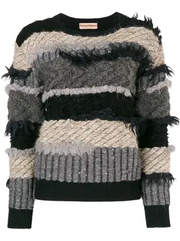 Issey Miyake Pre-Owned: Свитер в полоску 