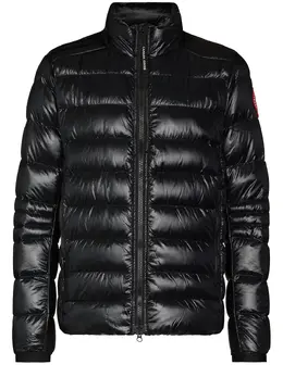 Canada Goose: Чёрная куртка  Crofton