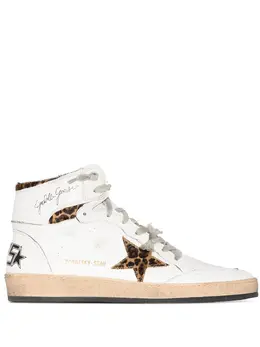 Golden Goose: Белые кроссовки  Sky Star