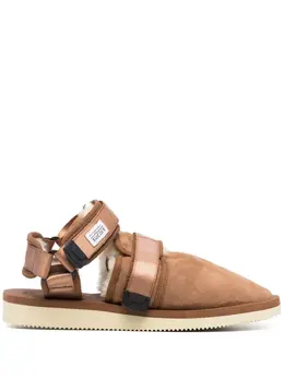 Suicoke: Коричневые сандалии 