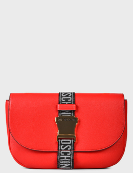 LOVE MOSCHINO: Красная сумка 