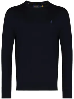 Polo Ralph Lauren: Синий свитер 