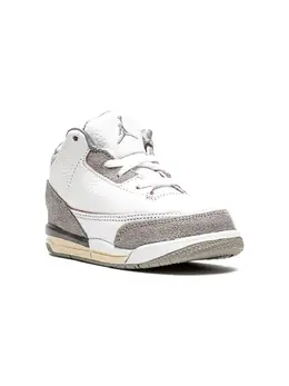 Jordan Kids: Белые кроссовки 
