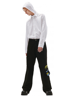 Raf Simons: Джинсы с карманами 