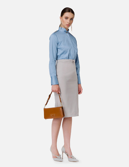 ELISABETTA FRANCHI: Серая юбка 